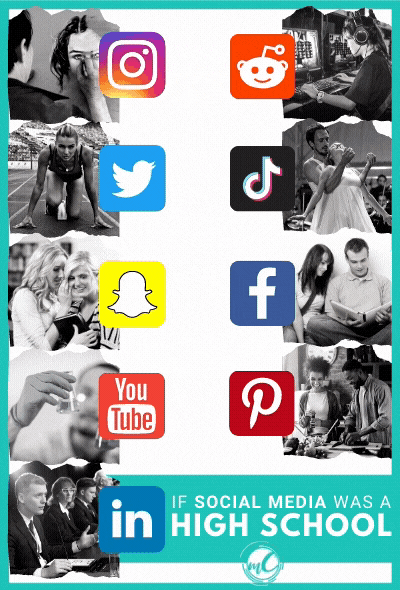 if social media was a high school...