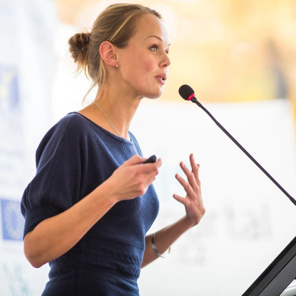 startup speaker story